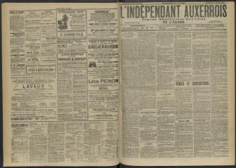 3 vues - L\'Indépendant auxerrois : organe républicain quotidien de l\'Yonne, n° 17, vendredi 21 janvier 1910 (ouvre la visionneuse)