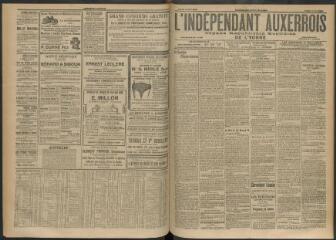 3 vues - L\'Indépendant auxerrois : organe républicain quotidien de l\'Yonne, n° 110, jeudi 12 mai 1910 (ouvre la visionneuse)
