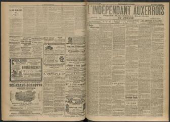 3 vues - L\'Indépendant auxerrois : organe républicain quotidien de l\'Yonne, n° 111, vendredi 13 mai 1910 (ouvre la visionneuse)