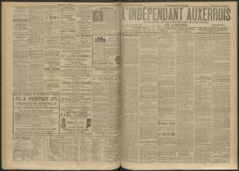 3 vues - L\'Indépendant auxerrois : organe républicain quotidien de l\'Yonne, n° 197, vendredi 26 août 1910 (ouvre la visionneuse)
