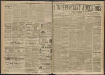 3 vues - L\'Indépendant auxerrois : organe républicain quotidien de l\'Yonne, n° 284, mercredi 7 décembre 1910 (ouvre la visionneuse)