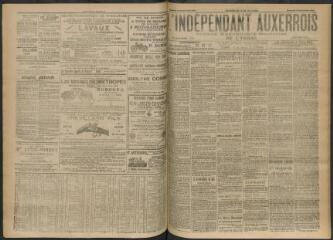 3 vues - L\'Indépendant auxerrois : organe républicain quotidien de l’Yonne, n° 210, samedi 9 septembre 1911 (ouvre la visionneuse)