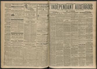 3 vues - L\'Indépendant auxerrois : organe républicain quotidien de l’Yonne, n° 260, mercredi 8 novembre 1911 (ouvre la visionneuse)