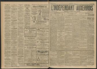 3 vues - L\'Indépendant auxerrois, n° 35, mardi 22 mars 1892 (ouvre la visionneuse)