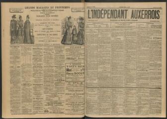 3 vues - L\'Indépendant auxerrois, n° 42, samedi 9 avril 1892 (ouvre la visionneuse)