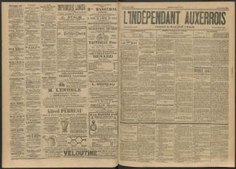3 vues - L\'Indépendant auxerrois, n° 47, jeudi 21 avril 1892 (ouvre la visionneuse)