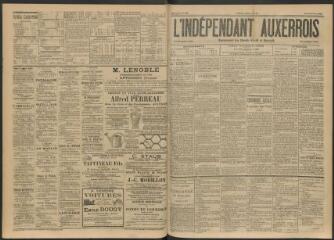 3 vues - L\'Indépendant auxerrois, n° 48, samedi 23 avril 1892 (ouvre la visionneuse)