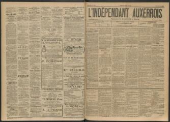 3 vues - L\'Indépendant auxerrois, n° 49, mardi 26 avril 1892 (ouvre la visionneuse)