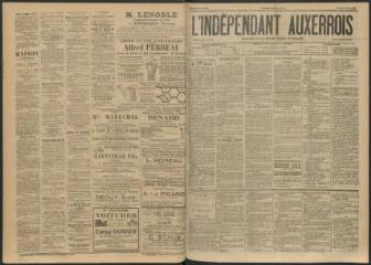 3 vues - L\'Indépendant auxerrois, n° 51, samedi 30 avril 1892 (ouvre la visionneuse)