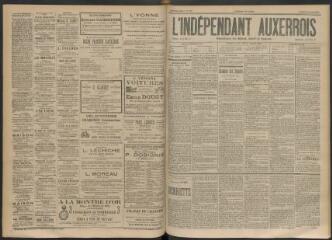 3 vues - L\'Indépendant auxerrois, n° 139, mardi 22 novembre 1892 (ouvre la visionneuse)