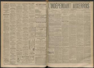 3 vues - L\'Indépendant auxerrois, n° 142, mardi 29 novembre 1892 (ouvre la visionneuse)
