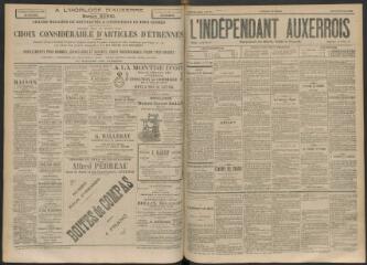 3 vues - L\'Indépendant auxerrois, n° 154, mardi 27 décembre 1892 (ouvre la visionneuse)
