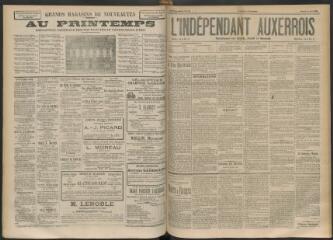 3 vues - L\'Indépendant auxerrois, n° 36, samedi 1 avril 1893 (ouvre la visionneuse)