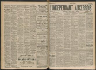 3 vues - L\'Indépendant auxerrois, n° 50, jeudi 4 mai 1893 (ouvre la visionneuse)