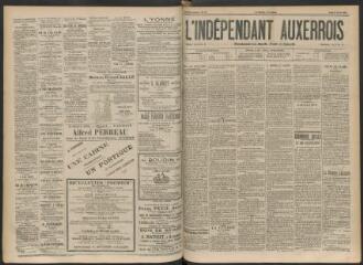 3 vues - L\'Indépendant auxerrois, n° 85, jeudi 27 juillet 1893 (ouvre la visionneuse)