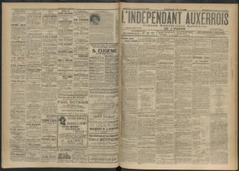 3 vues - L\'Indépendant auxerrois : organe républicain quotidien de l\'Yonne, n° 54, dimanche 3 mars et lundi 4 mars 1912 (ouvre la visionneuse)