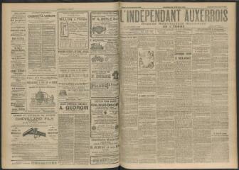 3 vues - L\'Indépendant auxerrois : organe républicain quotidien de l\'Yonne, n° 225, jeudi 26 septembre 1912 (ouvre la visionneuse)