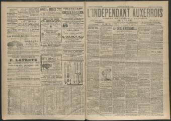 3 vues - L\'Indépendant auxerrois : organe républicain quotidien de l\'Yonne, n° 283, samedi 6 décembre 1913 (ouvre la visionneuse)