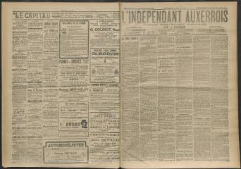 3 vues - L\'Indépendant auxerrois : organe républicain quotidien de l\'Yonne, n° 290, dimanche 14 décembre et lundi 15 décembre 1913 (ouvre la visionneuse)