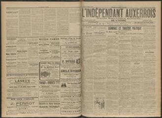 3 vues - L\'Indépendant auxerrois : organe républicain quotidien de l\'Yonne, n° 65, jeudi 19 mars 1914 (ouvre la visionneuse)
