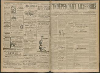 3 vues - L\'Indépendant auxerrois : organe républicain quotidien de l\'Yonne, n° 106, jeudi 7 mai 1914 (ouvre la visionneuse)