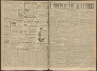 3 vues - L\'Indépendant auxerrois : organe républicain quotidien de l\'Yonne, n° 112, jeudi 14 mai 1914 (ouvre la visionneuse)