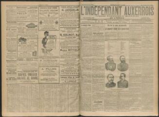 3 vues - L\'Indépendant auxerrois : organe républicain quotidien de l\'Yonne, n° 133, mercredi 10 juin 1914 (ouvre la visionneuse)