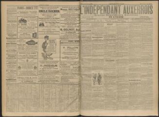 3 vues - L\'Indépendant auxerrois : organe républicain quotidien de l\'Yonne, n° 139, mercredi 17 juin 1914 (ouvre la visionneuse)