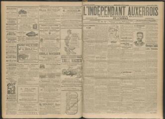 3 vues - L\'Indépendant auxerrois : organe républicain quotidien de l\'Yonne, n° 146, jeudi 25 juin 1914 (ouvre la visionneuse)