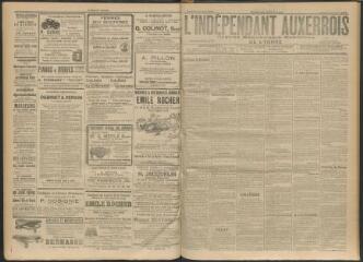 3 vues - L\'Indépendant auxerrois : organe républicain quotidien de l\'Yonne, n° 147, vendredi 26 juin 1914 (ouvre la visionneuse)