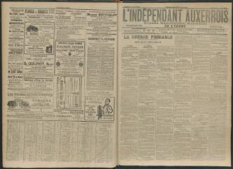 3 vues - L\'Indépendant auxerrois : organe républicain quotidien de l\'Yonne, n° 177, samedi 1 août 1914 (ouvre la visionneuse)