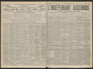 3 vues - L\'Indépendant auxerrois : journal républicain de l\'Yonne, n° 13, mardi 30 janvier 1894 (ouvre la visionneuse)