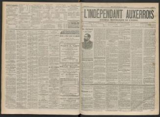 3 vues - L\'Indépendant auxerrois : journal républicain de l\'Yonne, n° 18, samedi 10 février 1894 (ouvre la visionneuse)