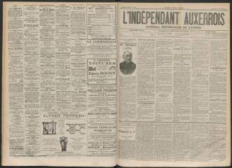 3 vues - L\'Indépendant auxerrois : journal républicain de l\'Yonne, n° 26, jeudi 1 mars 1894 (ouvre la visionneuse)