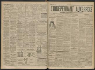 3 vues - L\'Indépendant auxerrois : journal républicain de l\'Yonne, n° 36, samedi 24 mars 1894 (ouvre la visionneuse)