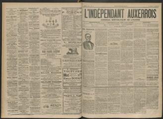 3 vues - L\'Indépendant auxerrois : journal républicain de l\'Yonne, n° 42, jeudi 5 avril 1894 (ouvre la visionneuse)