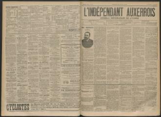 3 vues - L\'Indépendant auxerrois : journal républicain de l\'Yonne, n° 47, samedi 14 avril 1894 (ouvre la visionneuse)