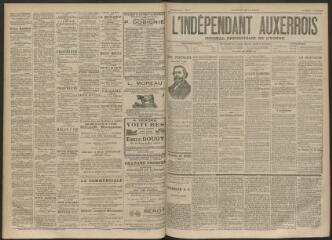 3 vues - L\'Indépendant auxerrois : journal républicain de l\'Yonne, n° 50, jeudi 19 avril 1894 (ouvre la visionneuse)