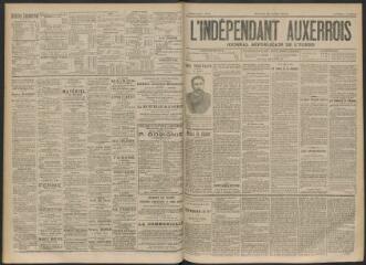 3 vues - L\'Indépendant auxerrois : journal républicain de l\'Yonne, n° 51, samedi 21 avril 1894 (ouvre la visionneuse)
