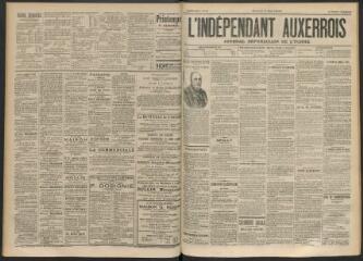 3 vues - L\'Indépendant auxerrois : journal républicain de l\'Yonne, n° 59, samedi 5 mai 1894 (ouvre la visionneuse)