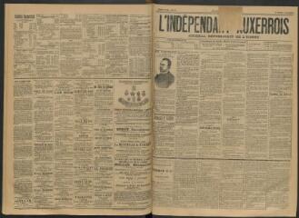 3 vues - L\'Indépendant auxerrois : journal républicain de l\'Yonne, n° 78, samedi 9 juin 1894 (ouvre la visionneuse)