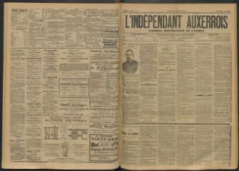3 vues - L\'Indépendant auxerrois : journal républicain de l\'Yonne, n° 80, mardi 12 juin 1894 (ouvre la visionneuse)