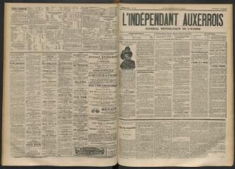 3 vues - L\'Indépendant auxerrois : journal républicain de l\'Yonne, n° 128, jeudi 6 septembre 1894 (ouvre la visionneuse)