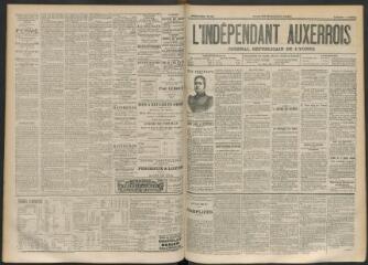 3 vues - L\'Indépendant auxerrois : journal républicain de l\'Yonne, n° 140, jeudi 27 septembre 1894 (ouvre la visionneuse)