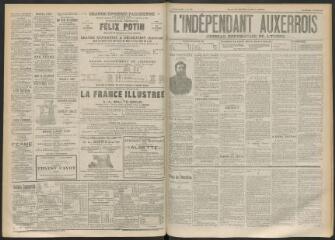 3 vues - L\'Indépendant auxerrois : journal républicain de l\'Yonne, n° 191, samedi 29 décembre 1894 (ouvre la visionneuse)
