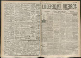 3 vues - L\'Indépendant auxerrois : journal républicain de l\'Yonne, n° 35, samedi 2 mars 1895 (ouvre la visionneuse)