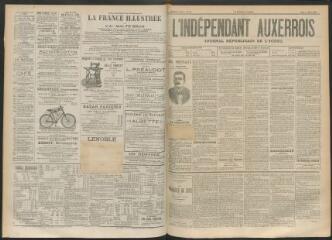 3 vues - L\'Indépendant auxerrois : journal républicain de l\'Yonne, n° 42, jeudi 14 mars 1895 (ouvre la visionneuse)