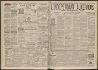 3 vues - L\'Indépendant auxerrois : journal républicain de l\'Yonne, n° 47, samedi 28 mars 1896 (ouvre la visionneuse)