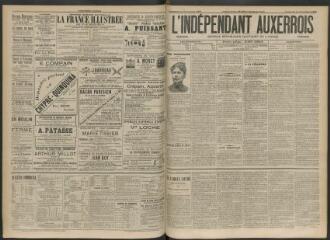 3 vues - L\'Indépendant auxerrois : journal républicain de l\'Yonne, n° 236, vendredi 13 novembre 1896 (ouvre la visionneuse)