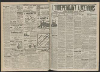 3 vues - L\'Indépendant auxerrois : journal républicain quotidien de l\'Yonne, n° 47, samedi 26 février 1898 (ouvre la visionneuse)